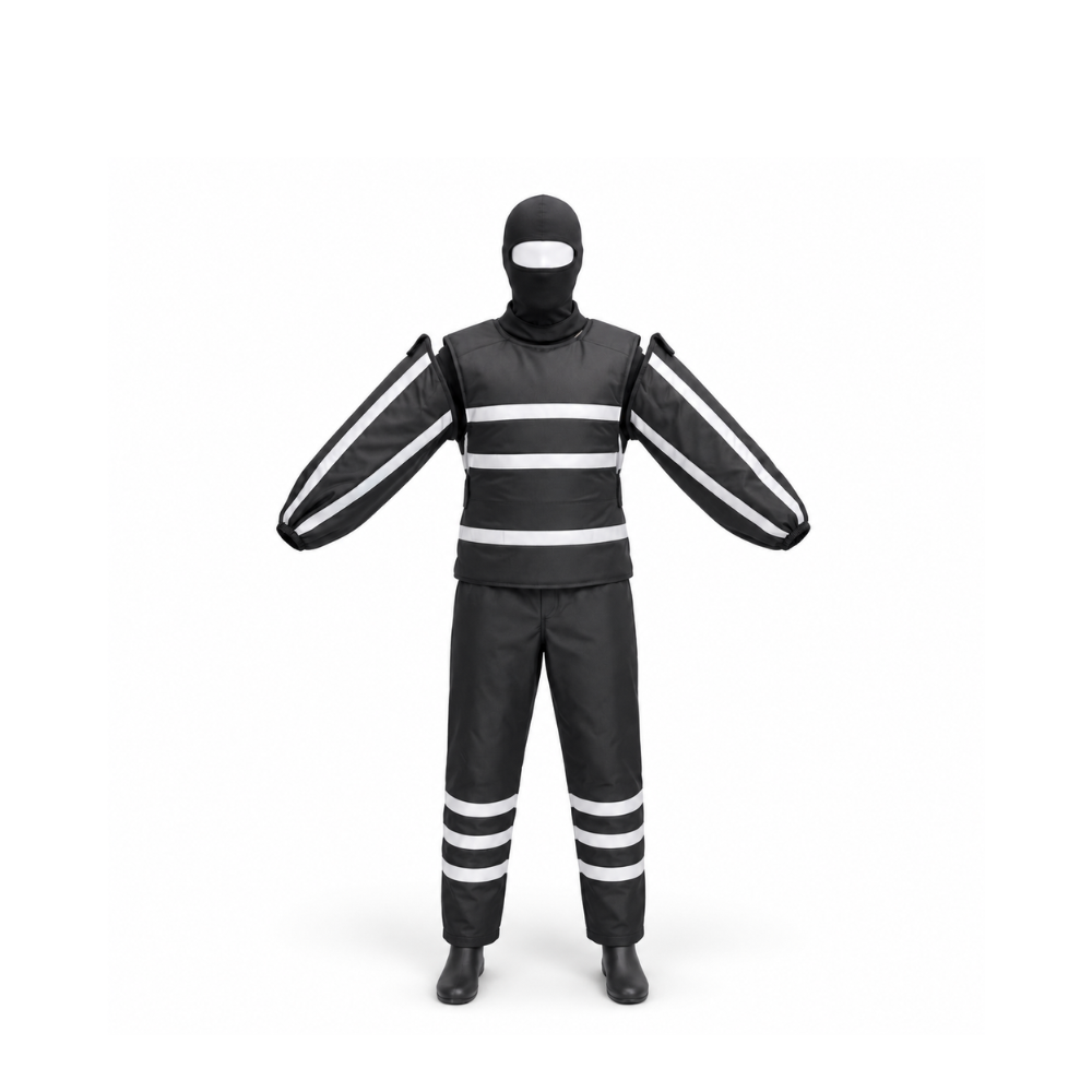 Tenue de Protection Moto avec Bandes Réfléchissantes