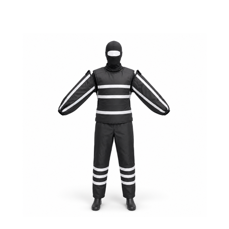 Tenue de Protection Moto avec Bandes Réfléchissantes