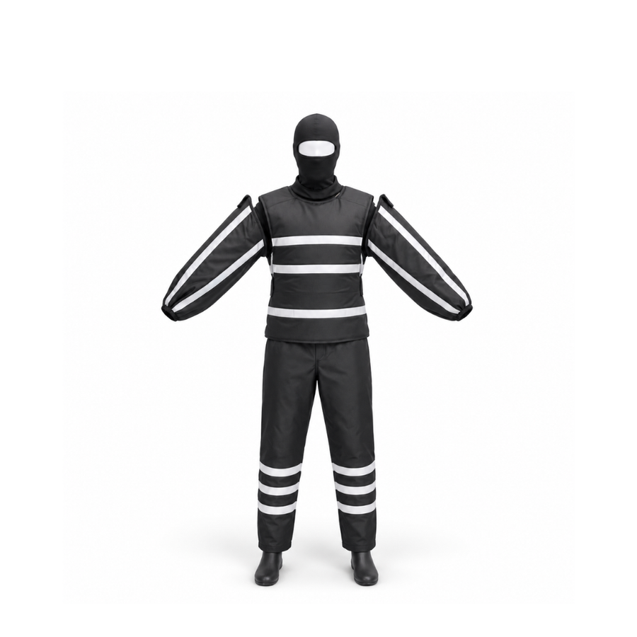 Tenue de Protection Moto avec Bandes Réfléchissantes