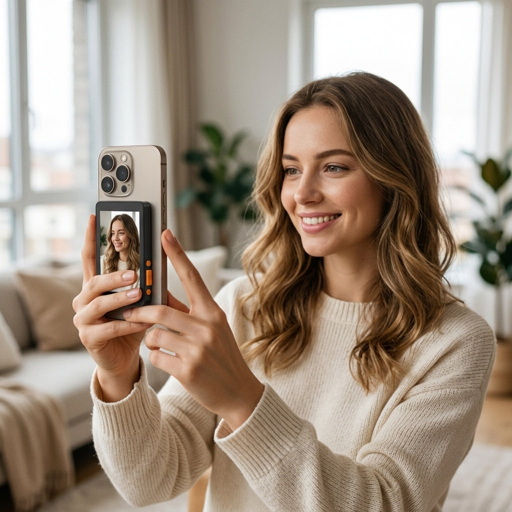 Écran Selfie Magnétique Sans Fil RK-X40E Ultra