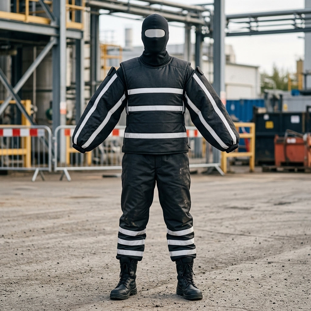 Tenue de Protection Moto avec Bandes Réfléchissantes