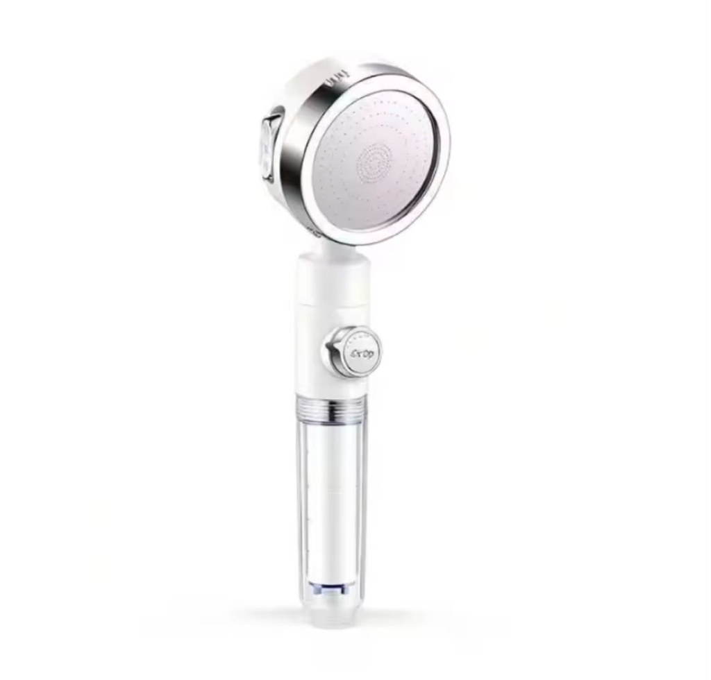 SecurePress™ Turbo High-Pressure Shower Head with Built-In Filter