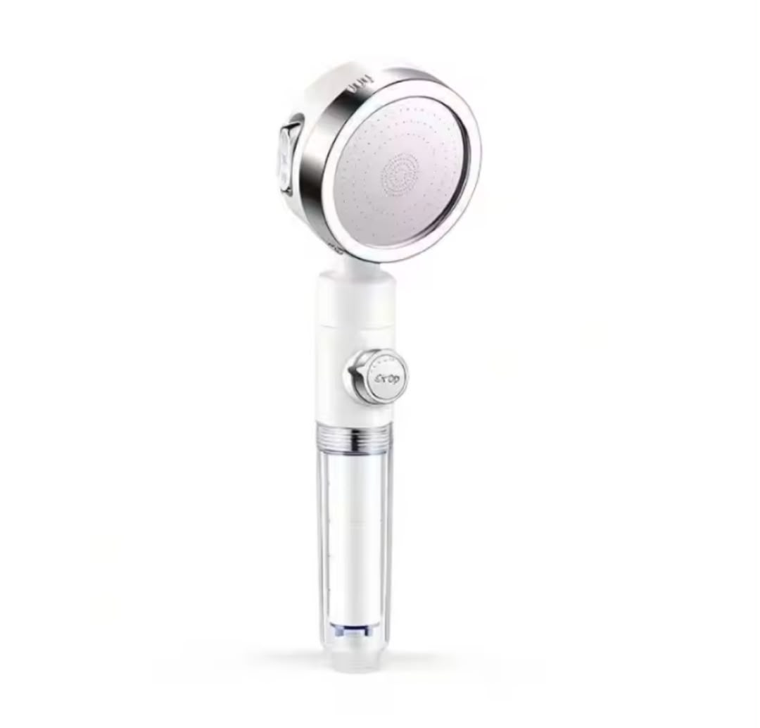 SecurePress™ Turbo High-Pressure Shower Head with Built-In Filter