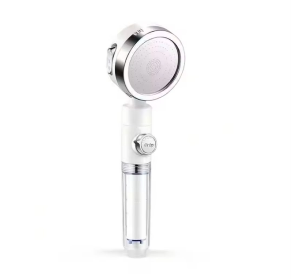 SecurePress™ Turbo High-Pressure Shower Head with Built-In Filter