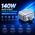 SmartStop™ AI Auto Power-Off Adapter with USB-C Fast Charging